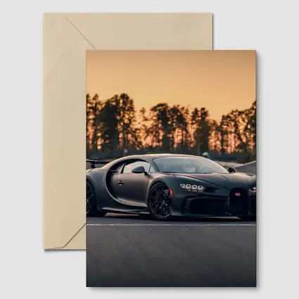 Bugatti Chiron Pur Sport On Track