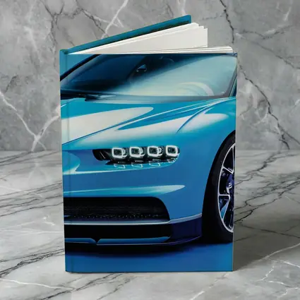 Bugatti Chiron Light Blue Studio Shot