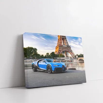 Bugatti Chiron Pur Sport Paris Eiffel Tower