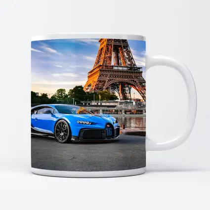 Bugatti Chiron Pur Sport Paris Eiffel Tower