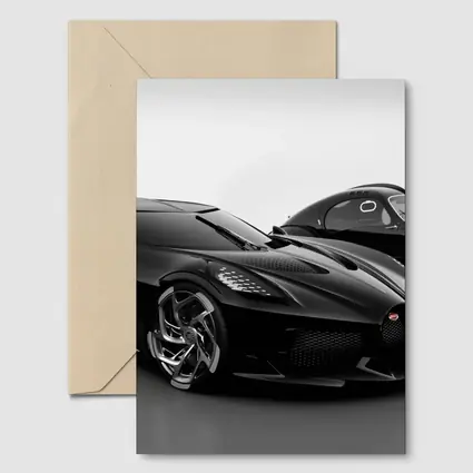 Bugatti La Voiture Noire Black Studio Duo