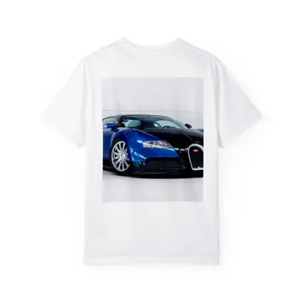 Bugatti Veyron Blue Black White Studio