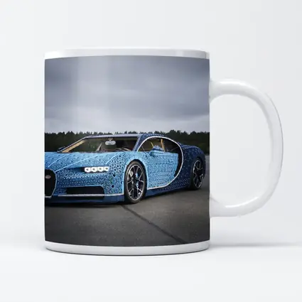 Bugatti Chiron LEGO Build On Airstrip