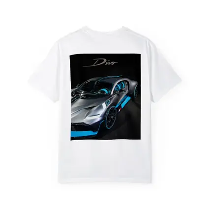 Bugatti Divo Silver Blue Paris Motor Show