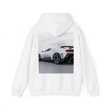 Bugatti Centodieci White Hypercar Studio Shot