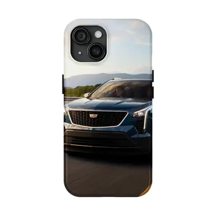 Cadillac XT4 SUV Driving Over Bridge