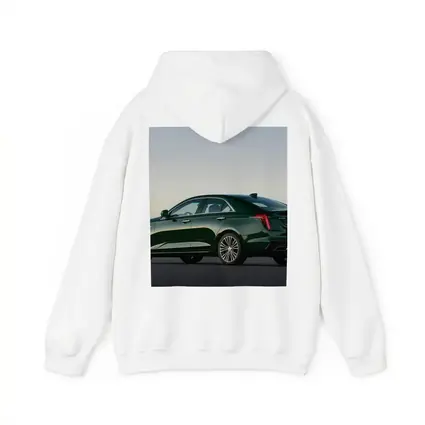 Cadillac CT4 Green Sedan Dusk Setting