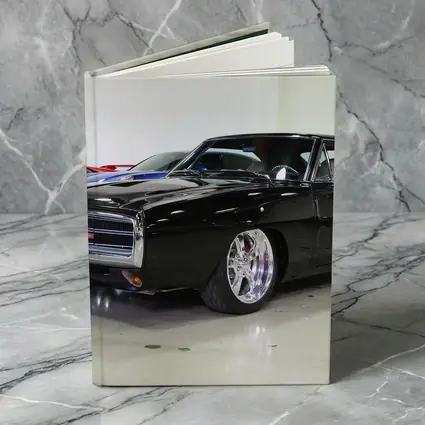 1970 Dodge Charger Black Custom Car Garage