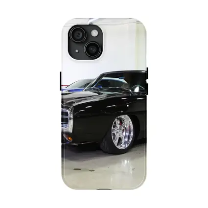 1970 Dodge Charger Black Custom Car Garage