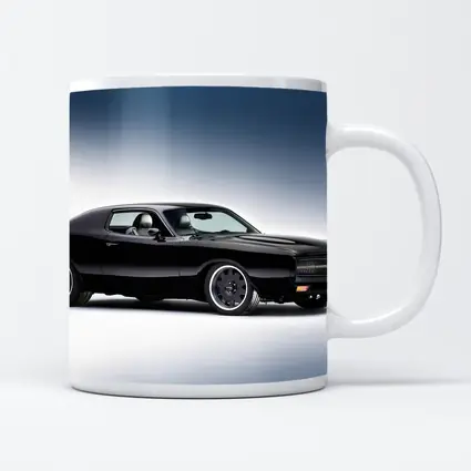 Black 1972 Dodge Charger Custom Build