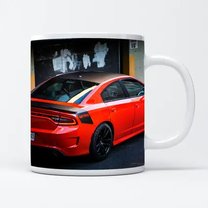 Dodge Charger Daytona Orange Urban Alley