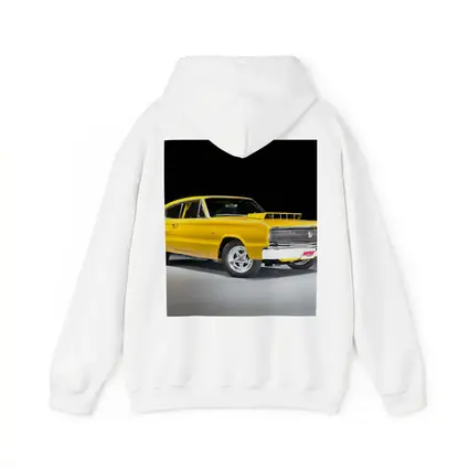Dodge Charger Classic Yellow Muscle Car Studio