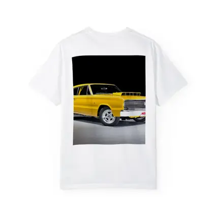 Dodge Charger Classic Yellow Muscle Car Studio