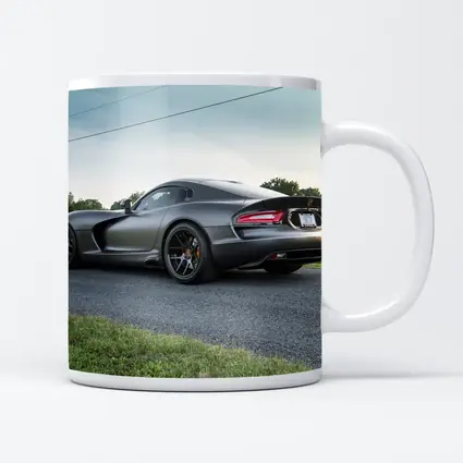 Dodge Viper GTS Matte Gray Country Road