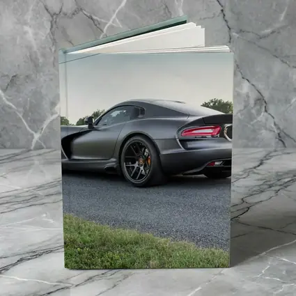 Dodge Viper GTS Matte Gray Country Road