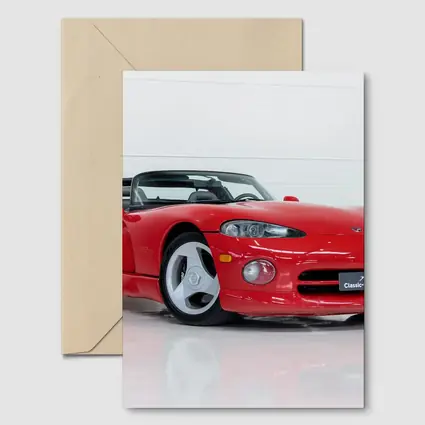 Dodge Viper RT10 Roadster Red Studio