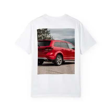Dodge Journey Crossroad Red SUV Mountains