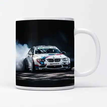 BMW M3 Drifting with Smoke Night Track