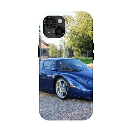Ferrari Enzo Blue Supercar Countryside Setting
