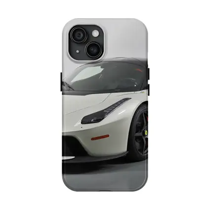 Ferrari LaFerrari White Supercar Studio Shot