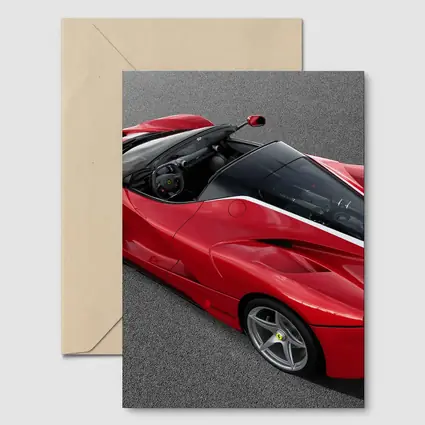 Ferrari LaFerrari Aperta Red Open Top