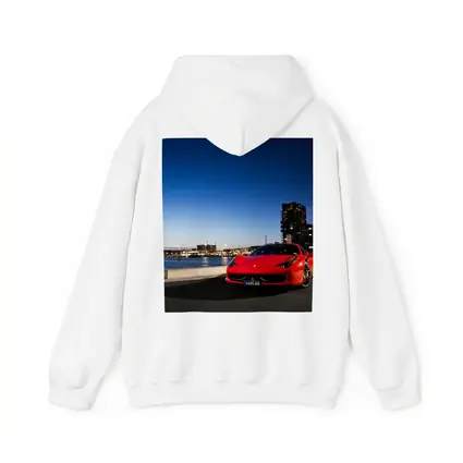 Ferrari 458 Italia Red City Dusk