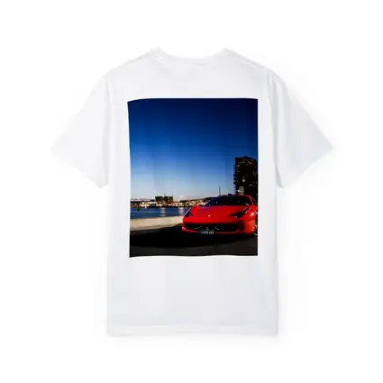 Ferrari 458 Italia Red City Dusk