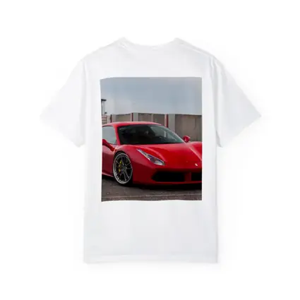 Ferrari 488 GTB Red Supercar Track Setting