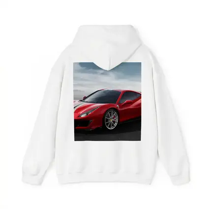 Ferrari 488 Pista Red Supercar Desert Setting