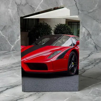 Ferrari Enzo Red Supercar City Street