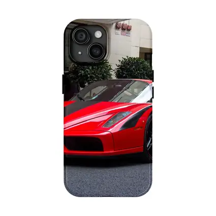 Ferrari Enzo Red Supercar City Street
