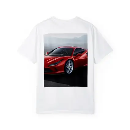 Ferrari F8 Tributo Red Mountain Background