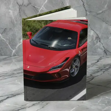 Ferrari F8 Tributo Red Supercar Road