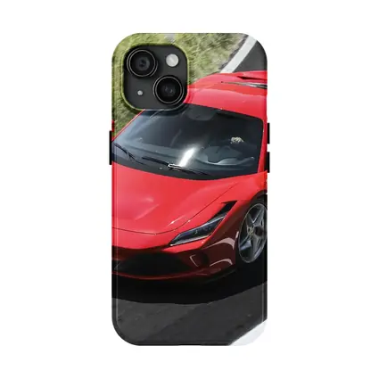 Ferrari F8 Tributo Red Supercar Road