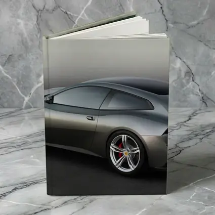Ferrari GTC4 Lusso Gray Studio Shot