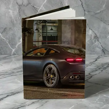 Ferrari Roma Dark Night City Street