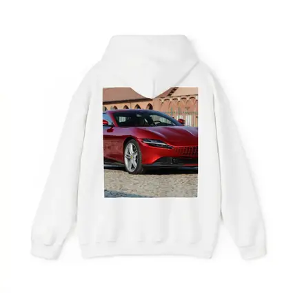 Ferrari Roma Red Coupe Cobblestone Setting