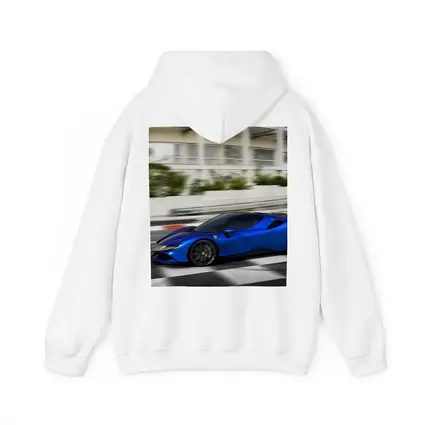Ferrari SF90 Stradale Blue Racing Track