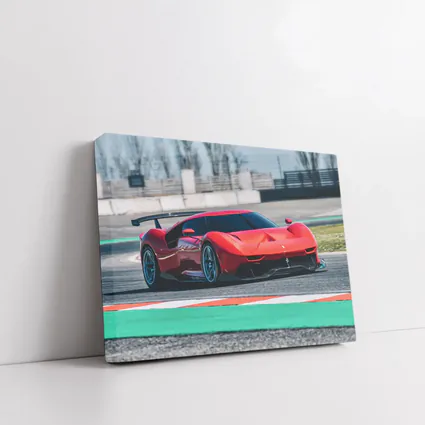 Ferrari P80C Red Racing Track Day