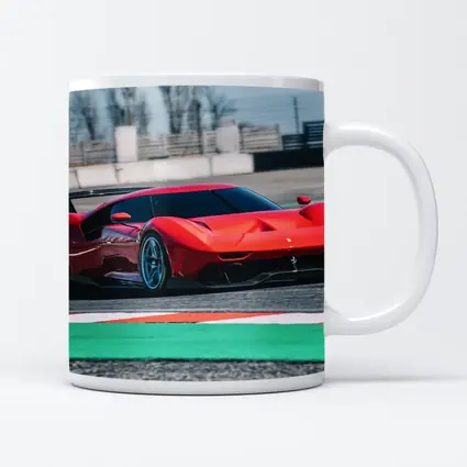 Ferrari P80C Red Racing Track Day
