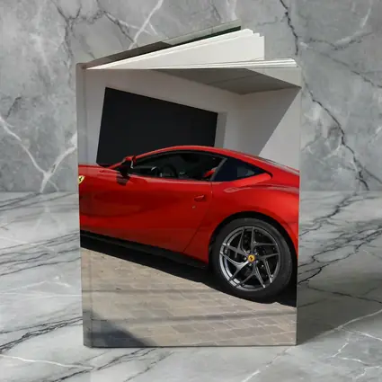 Ferrari 812 Superfast Red Outdoor Showroom
