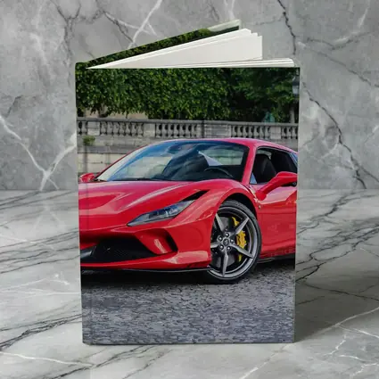 Ferrari F8 Tributo Red Paris Streets