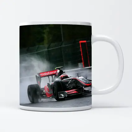 McLaren MP4 Formula One Wet Race Track