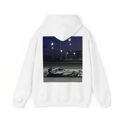 Mercedes AMG F1 Car Night Race Track