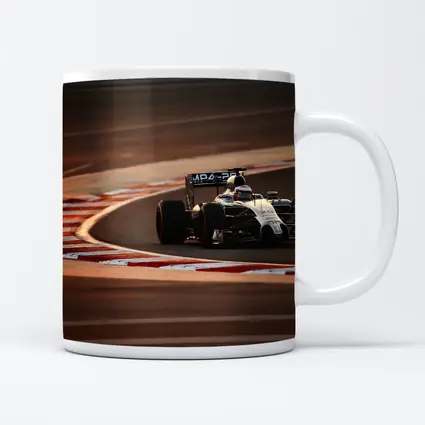 McLaren F1 Car Racing on Track