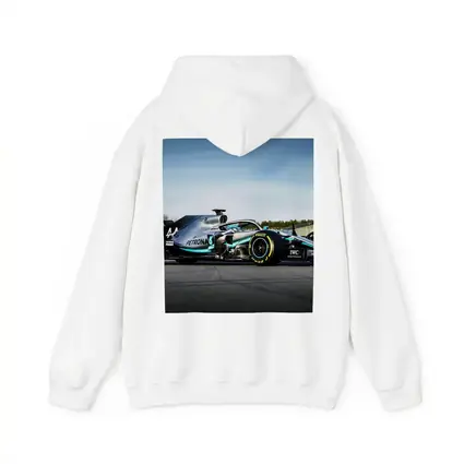 Mercedes Formula One Car on Race Track