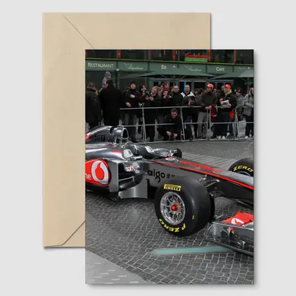 McLaren F1 Formula Race Car City Square