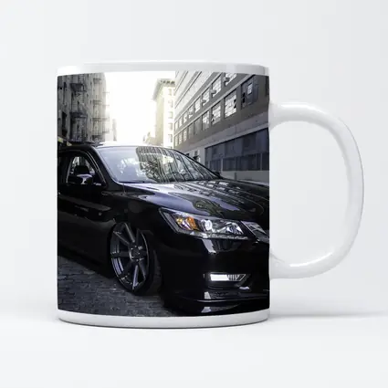 Honda Accord Slammed Black Urban Street