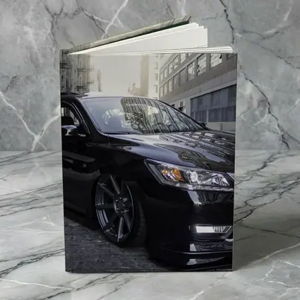 Honda Accord Slammed Black Urban Street