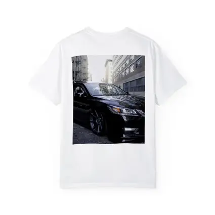 Honda Accord Slammed Black Urban Street
